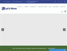 Tablet Screenshot of letsmovellc.com